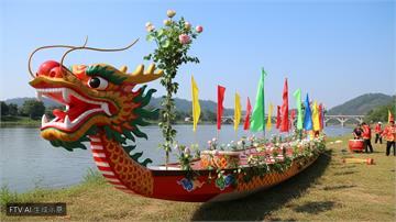 喚醒沉睡巨龍！廣州龍舟祈福儀式登場　點睛淨化祈豐收