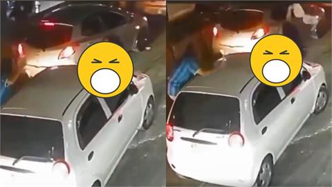 半裸女球迷「露頭狂震10秒片」外流！下秒「後翻摔出車」破百萬人看過