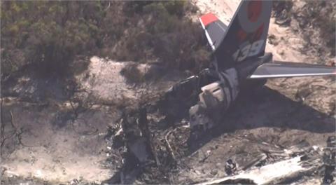 澳洲波音737消防機墜毀 正副駕駛毫髮無傷