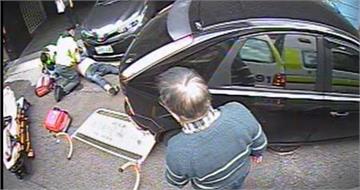 美籍男台中OHCA！消防急救25分奇蹟重生　442天後返台找恩人