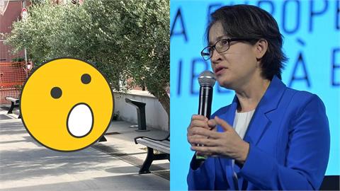 蕭美琴訪義驚爆遭「神秘亞洲女」闖管制區！謝志偉曝「裝清潔工詭計」：老共派來情蒐的