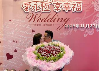 快新聞／拚選也要完成終身大事 蔡英文為子弟兵莊競程證婚