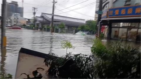 豪雨狂炸！屏東潮州連淹兩天　居民：比88風災還嚴重