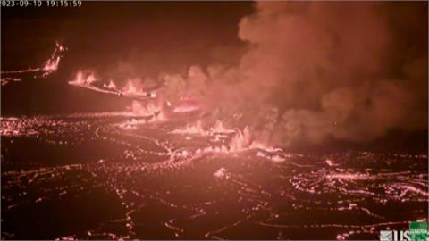今年第三度！夏威夷幾勞亞火山噴發　當局把警戒提升到「紅色」等級