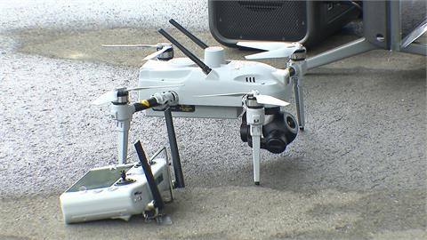 總統視察保二無人機中心　賴總統盼無人機列入警消配備