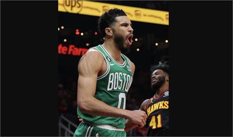 NBA塔特姆、布朗合轟71分 塞爾蒂克斷湖人8連勝
