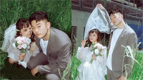 王齊麟慶兒滿月曬「一家三口照」！他長文感性喊「一不留神你就長大了」