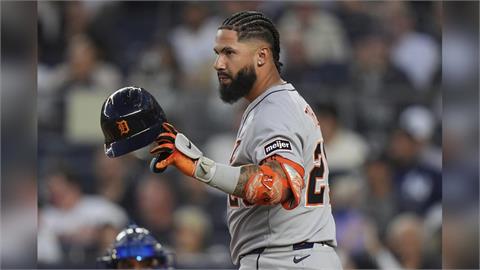MLB(影)／「托天子」首度重回洋基球場！　第一個拜訪的人竟然是「他」