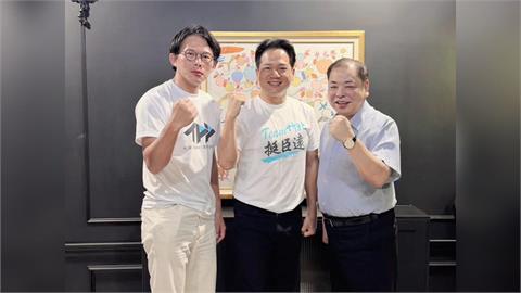 快新聞／竹北藍白合破局？邱臣遠曬陳見賢合照「獲全力支持」