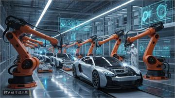 中國湖南智慧工廠自動化升級　每50秒產出一輛新車