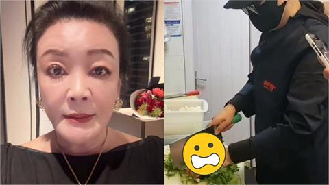 張蘭幫汪小菲宣傳蹭流量大翻車！「切菜沒洗手」被抓包慘遭中國網友罵翻