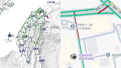 7.0強震後「竹科深夜現加班車潮」　網看即時路況淚喊：辛苦護國神山的各位！
