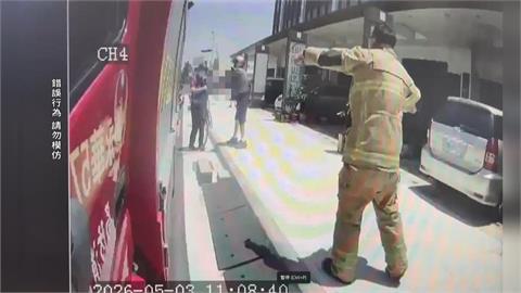 台南縱火砍人案! 莽男持斧傷3人 劫走救護車逃逸被逮