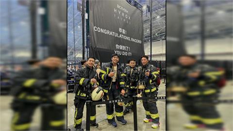 地表最強全能賽事！新北消防現身「HYROX比賽」　裝備20公斤帥翻全場