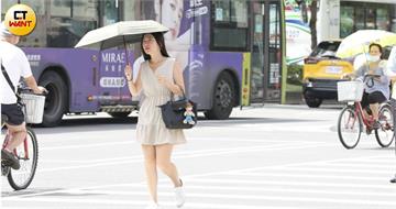 今明新竹以北恐飆37度！　週日起午後雷雨擴大「連下3天」