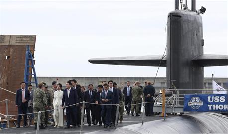 美核潛艦「肯塔基號」停靠南韓　尹錫悅登艦警告北朝鮮勿挑釁