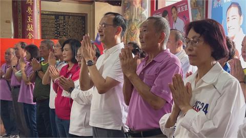 拉抬藍營立委候選人！朱立倫南下高雄喊政黨輪替　綠力拚高雄8席立委八仙過海