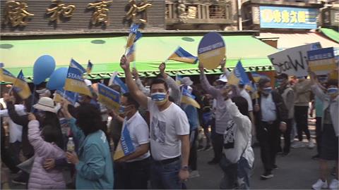 雲林北港遊行挺烏克蘭   祈求媽祖保佑世界和平