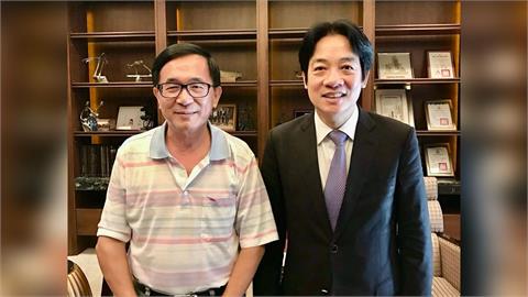 快新聞／賴清德823探視吳淑珍　總統府證實：陳水扁相當感謝