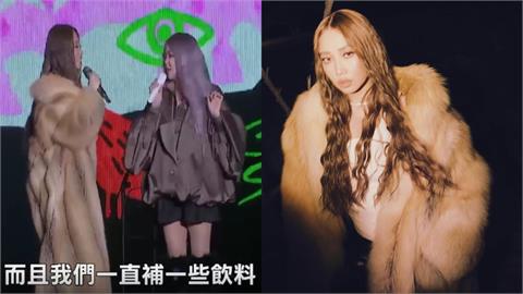 阿妹、A-Lin「後台一直補飲料」現場嗨翻！台下同時回1字網坦言：算是內建
