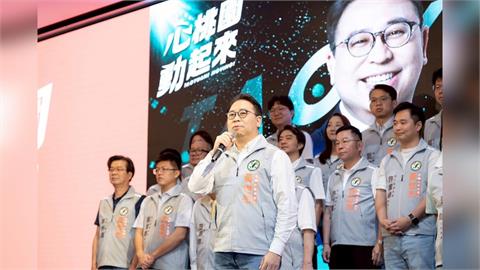 快新聞／攜手26選將誓師挺桃園！黃世杰發表競選主視覺「心桃園 動起來」