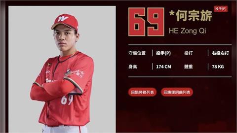 中職／進職棒不到一年就「任意引退」！網傳何宗旂「私生活有問題」經紀公司報案了