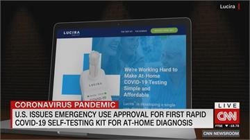 美FDA 批准家用快篩檢測組 30分鐘得知結果