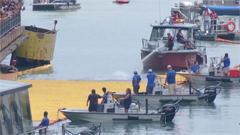 萌！「黃色小鴨漂浮」賽　九萬隻景象壯觀