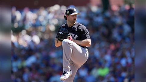 MLB(影)／洋基賽揚王牌回來了！柯爾春訓最終戰登板飆3K　最快5月底回歸輪值