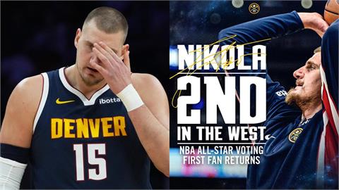 NBA(影)／衰遭隊友踩腳！約基奇「膝傷憂喜參半」缺陣期曝「恐中斷連8屆明星週」