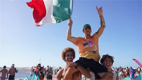 花式風箏衝浪世錦賽最終站 義大利好手逆轉奪冠