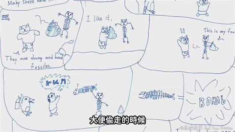 他公開國中創作的漫畫月刊  網見獵奇主題：佩服不得了