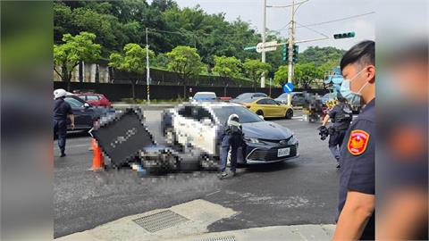快新聞／南港車站旁死亡事故！聯結車、機車碰撞「男騎士倒地喪命」