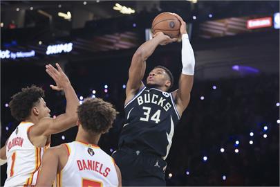 NBA(影)／楊恩無法再擲骰子挺進　字母哥帶領公鹿率先晉級NBA盃冠軍賽