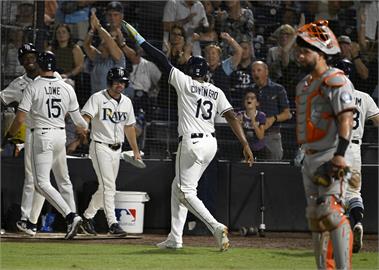 MLB(影)／落後8分又如何!　光芒演出超級大逆轉直逼美聯東區王座