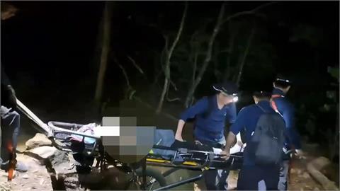 登谷關七雄東卯山迷路 1人滑邊坡2人困峭壁獲救