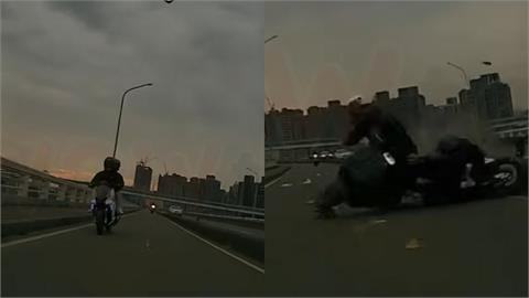 男大生載妹子「超車撞上」新北女慘死重新橋！網揪車禍畫面1疑點：原PO也鬼切？
