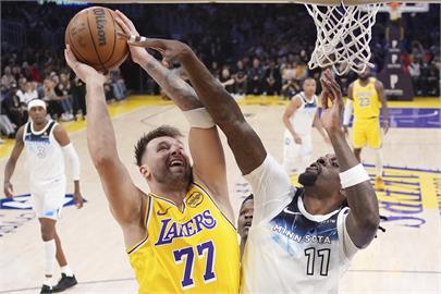 NBA(影)／湖人備戰季後賽首輪　Doncic不怕灰狼強悍防守自認有機會奪冠