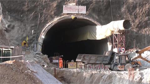 印度隧道坍塌41工人受困　救援通道「剩最後一哩路」