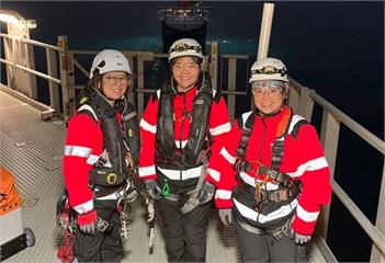 【離岸風電女將錄2】沃旭能源打破產業傳統窠臼　培育女性離岸風機運維工程師
