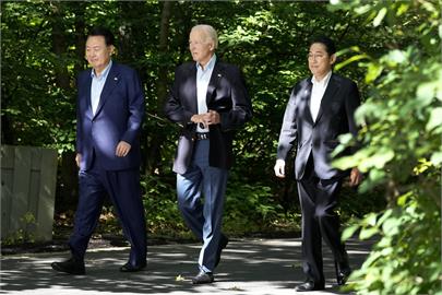 快新聞／美日韓領袖峰會登場　重申台海和平穩定為「國際安全繁榮不可或缺要素」
