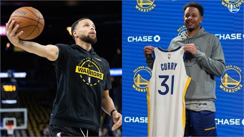 NBA(影)／勇士簽回「咖哩弟」！真「浪花兄弟」灣區聚首