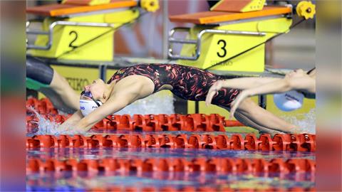 游泳(影)／台日混血新生代「仰后」誕生！張雅佳全中運狂掃3金　泳池全面制霸