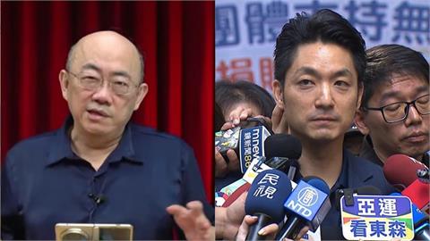 蔣萬安上中天直球對決郭正亮！女主播突讚「很開心市長全程沒拿稿」他反應超尷尬