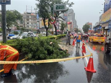 高雄強風豪雨現災情　山區多地停班停課桃源撤離45人