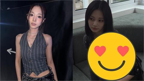 周子瑜辣曬九頭身大長腿！極短裙「下身一塊黑」險走光…網暈爛：太虧賊