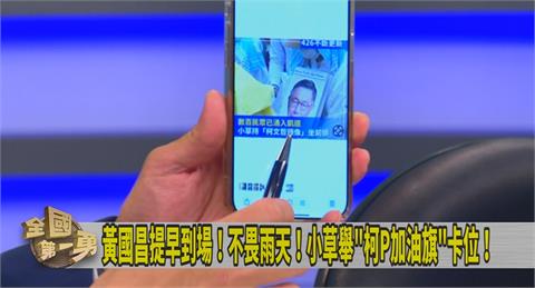 第一勇(影)／426現場直擊！小草持柯頭像湧入凱道！黃敬平坦言：怪怪的
