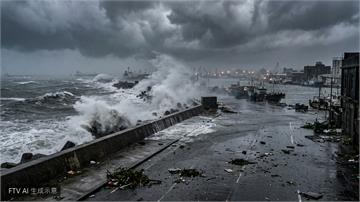 巴威颱風狂掃沖繩群島　台灣預防性撤離逾萬人