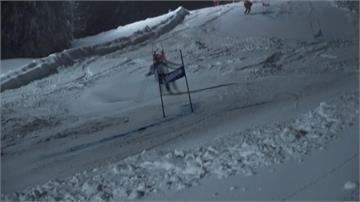滑雪、極限機車 奧地利舉辦夜間雪地接力賽
