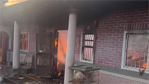 雲林平房火警！九旬母臥床受困火場　兒返回相救雙亡